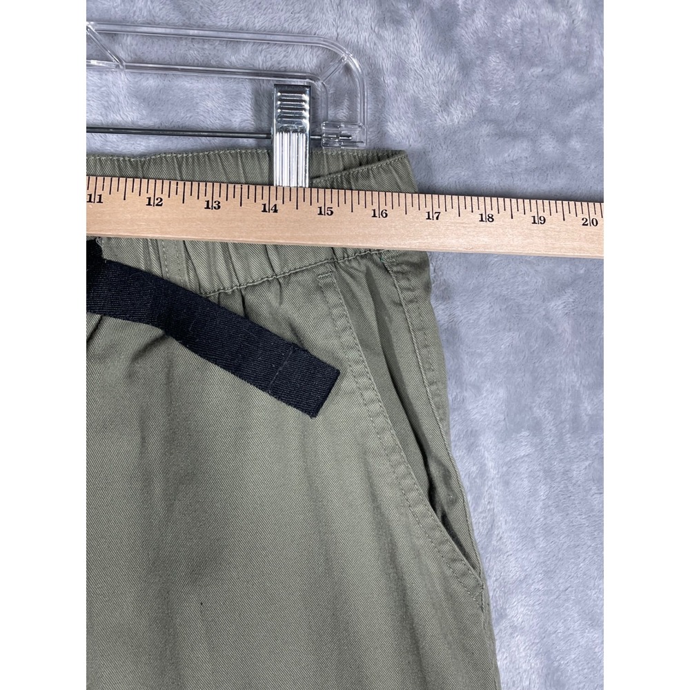 Empyre Convertible Cargo Pants Belted Olive Green Mens Medium Zip Off Shorts - Picture 9 of 13